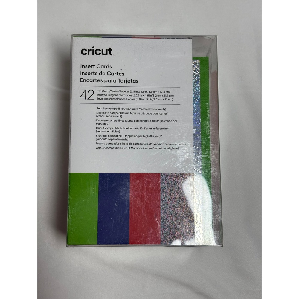 Cricut Joy Insert Cards Foil Transfer Cutaway Cards Bundle R10 4.25x5.5 5 Packs